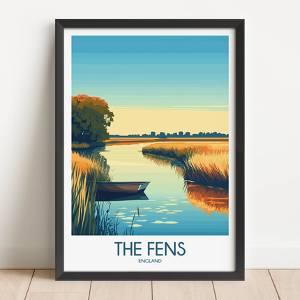 The Fens Destination Art Gift