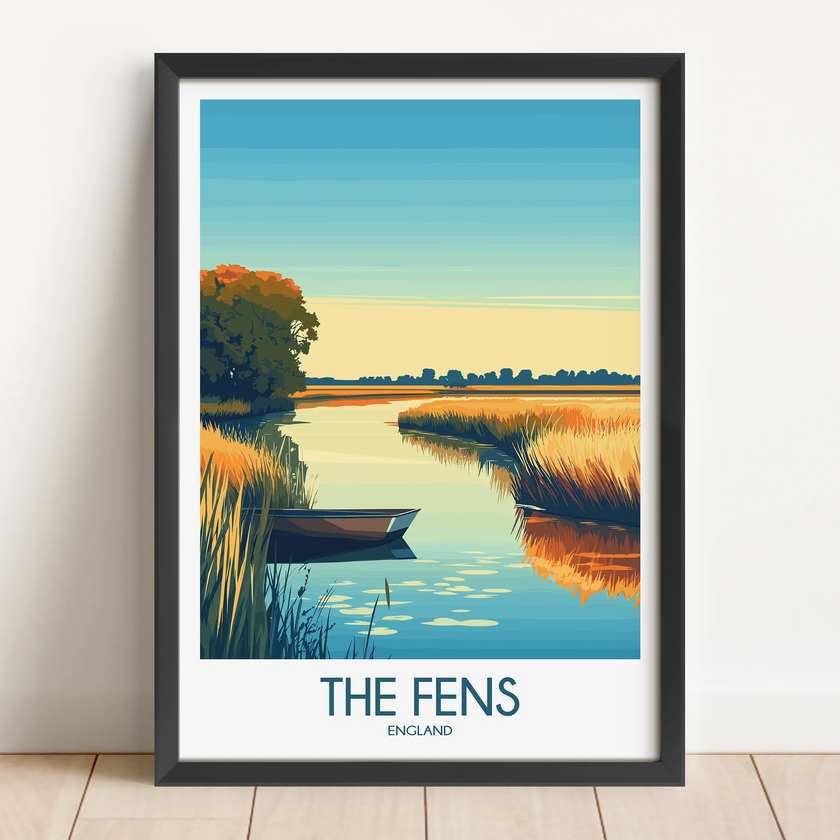 The Fens Destination Art Gift