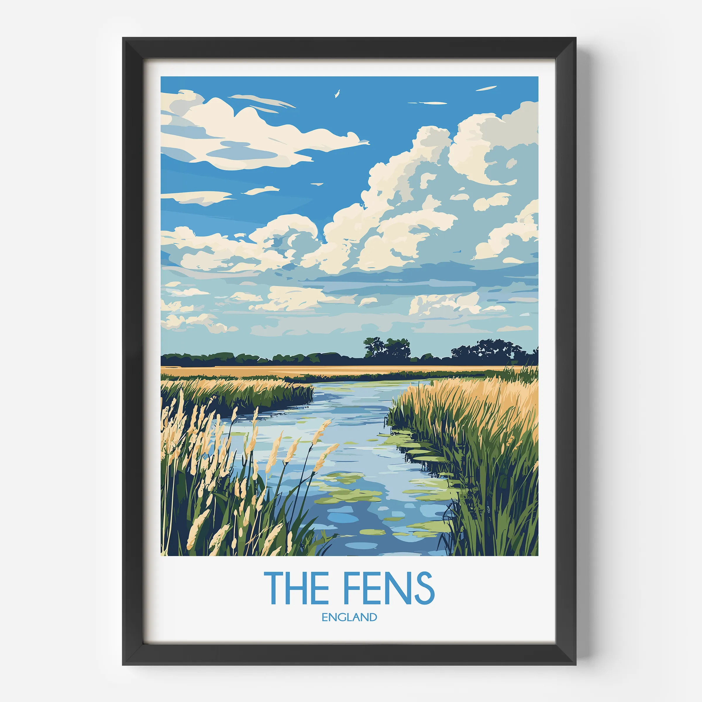 The Fens Gallery Quality Print