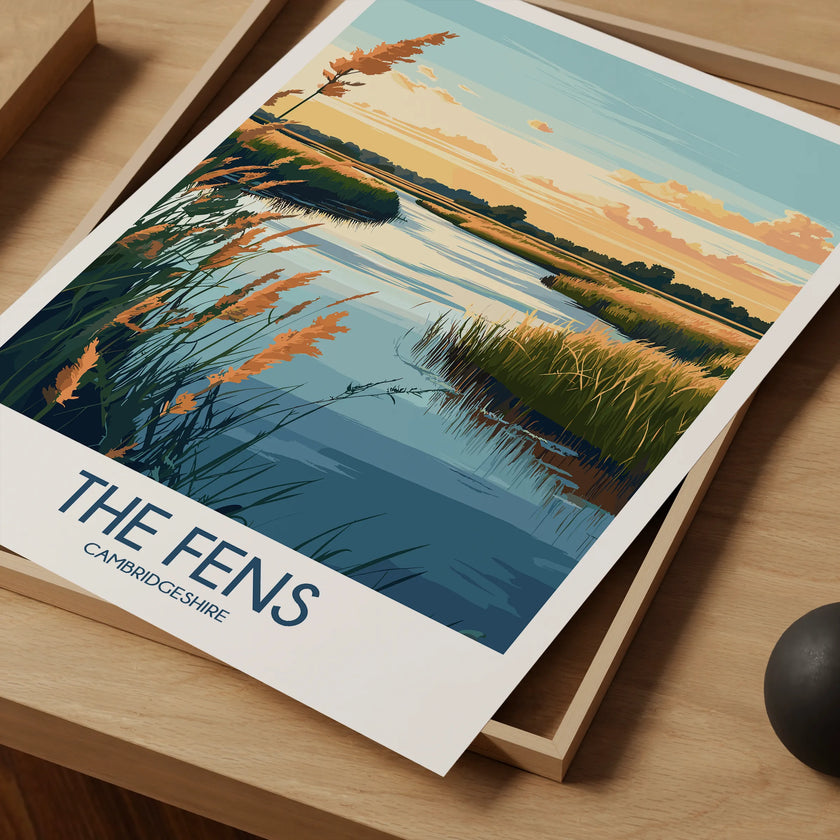 The Fens Minimalist Wall Art