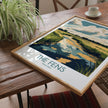 The Fens Modern Travel Poster