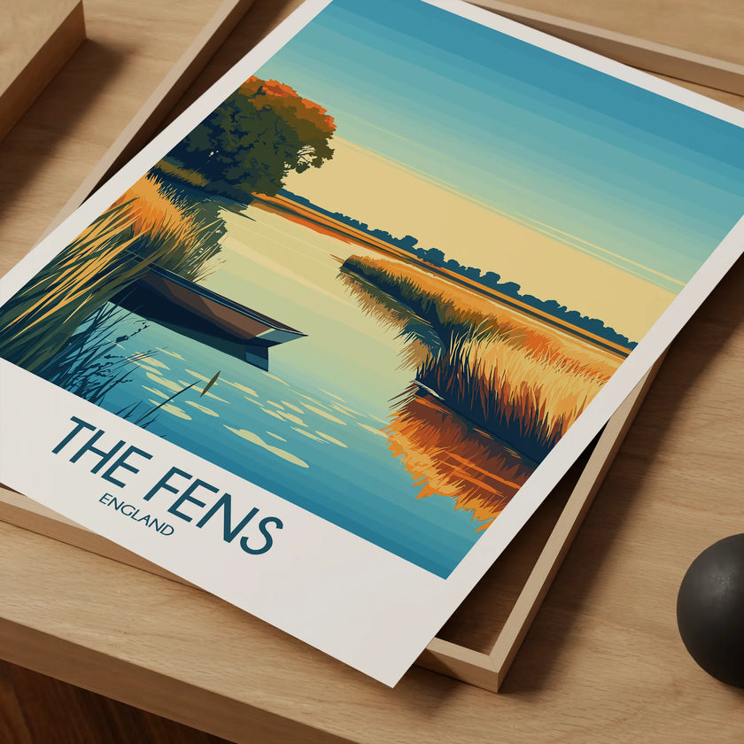 The Fens Scenic Landscape Art