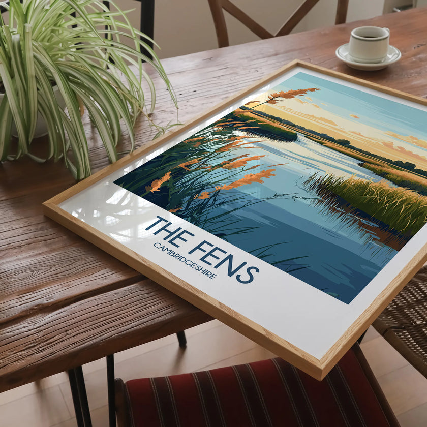The Fens Scenic Landscape Art