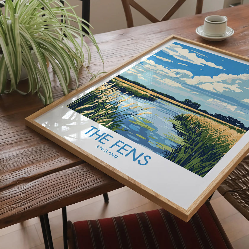 The Fens Scenic Landscape Art
