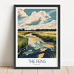 The Fens Scenic Landscape Art
