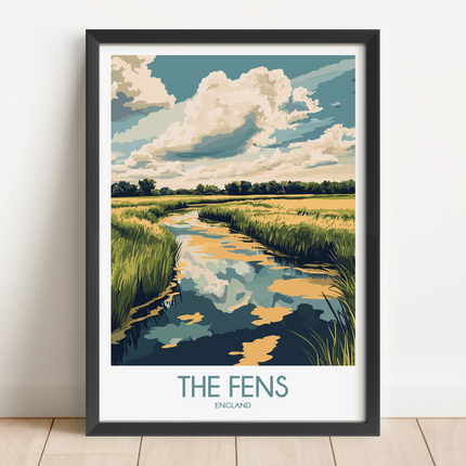 The Fens Scenic Landscape Art
