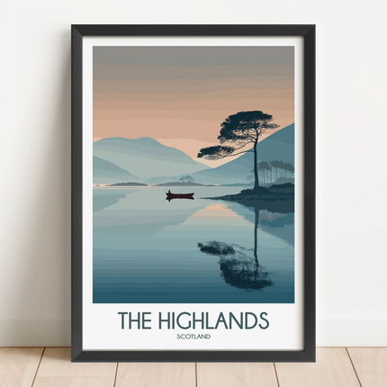 The Highlands Minimalist Wall Art