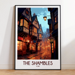 The Shambles Destination Art Gift
