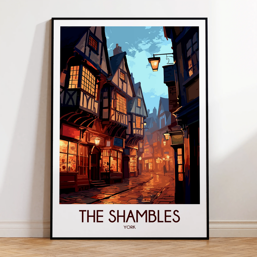 The Shambles Destination Art Gift