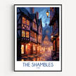 The Shambles Destination Art Gift