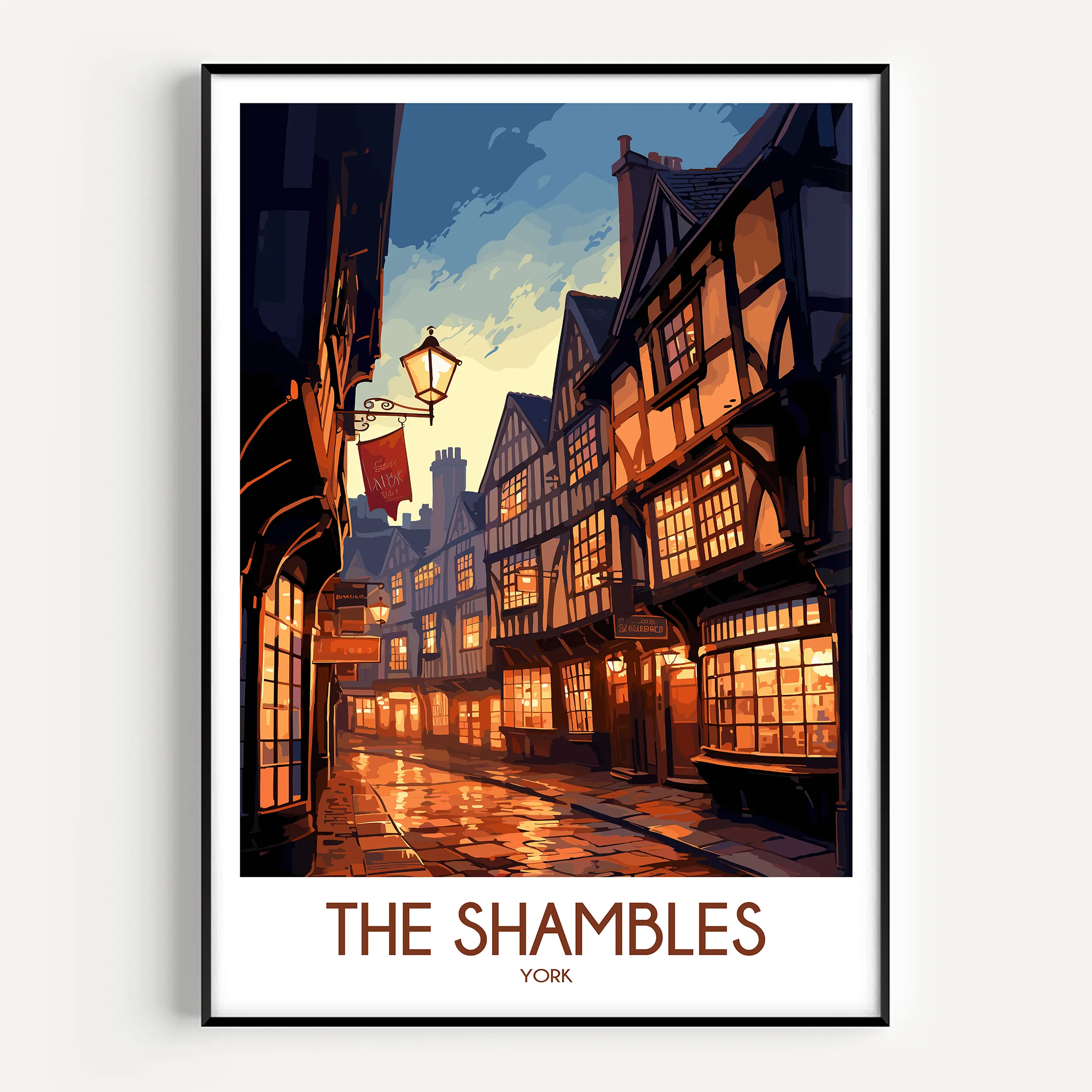 The Shambles Minimalist Wall Art