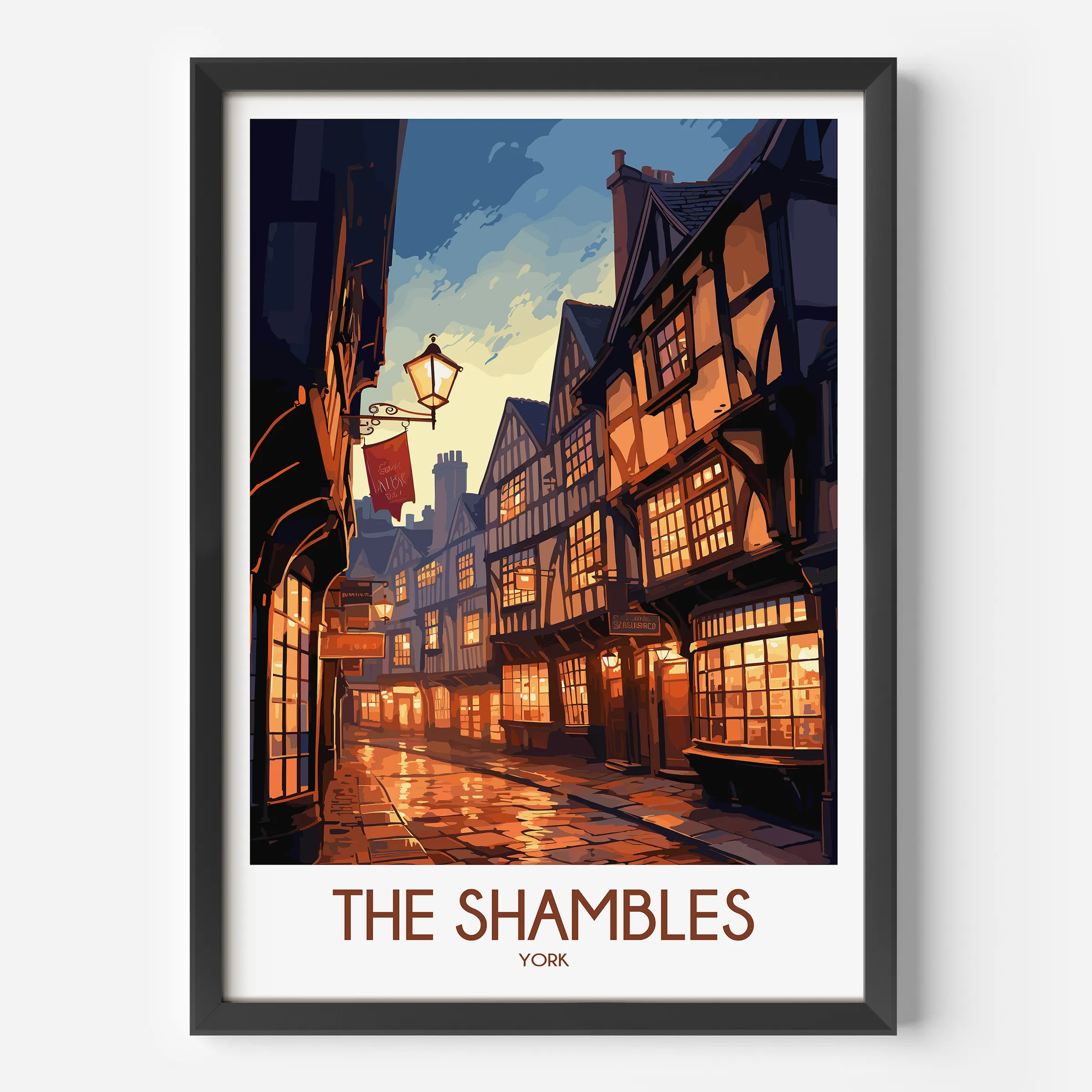 The Shambles Scenic Landscape Art