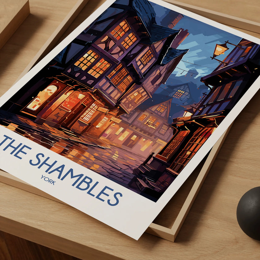 The Shambles Souvenir Poster Print