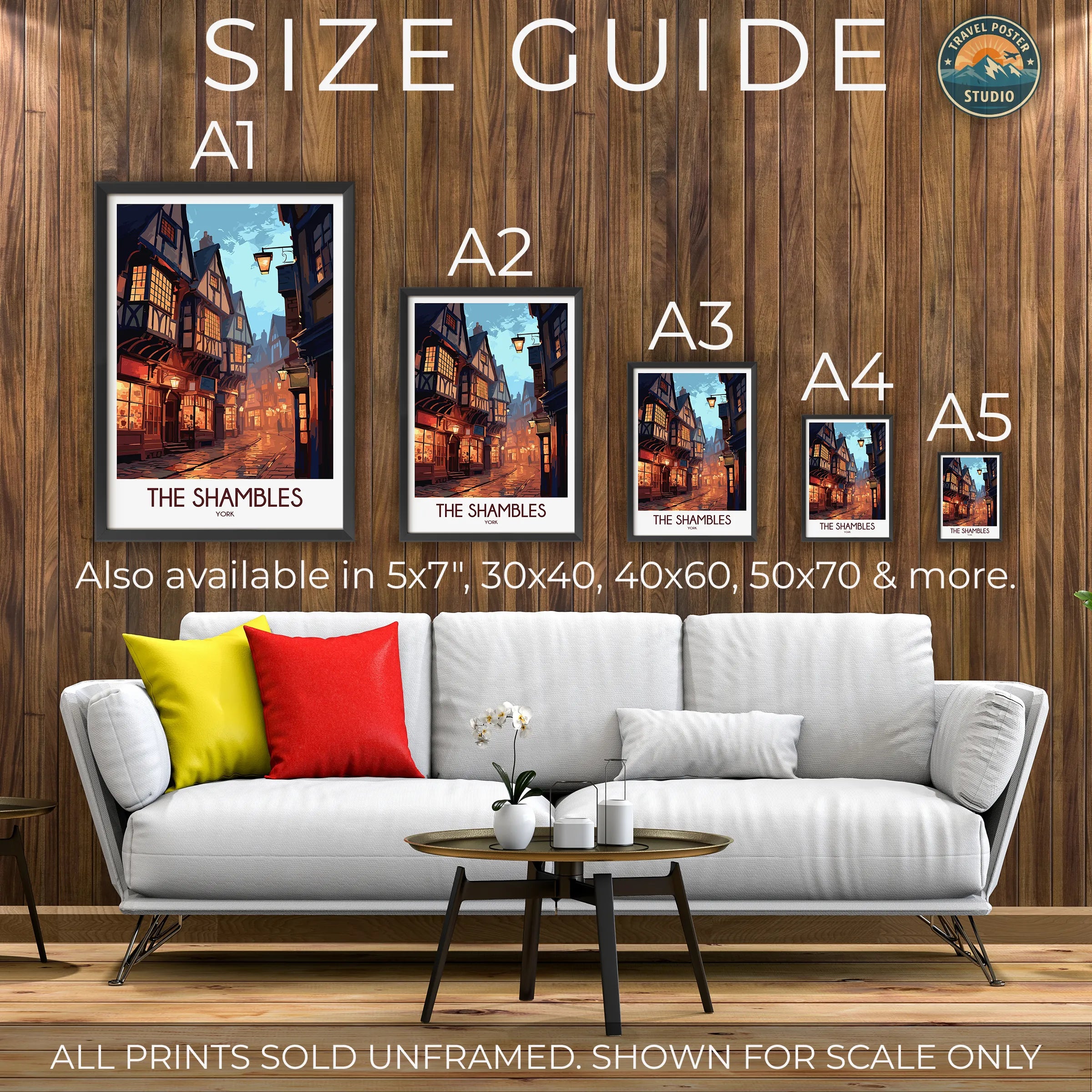 The Shambles Souvenir Poster Print