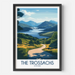 The Trossachs Minimalist Wall Art
