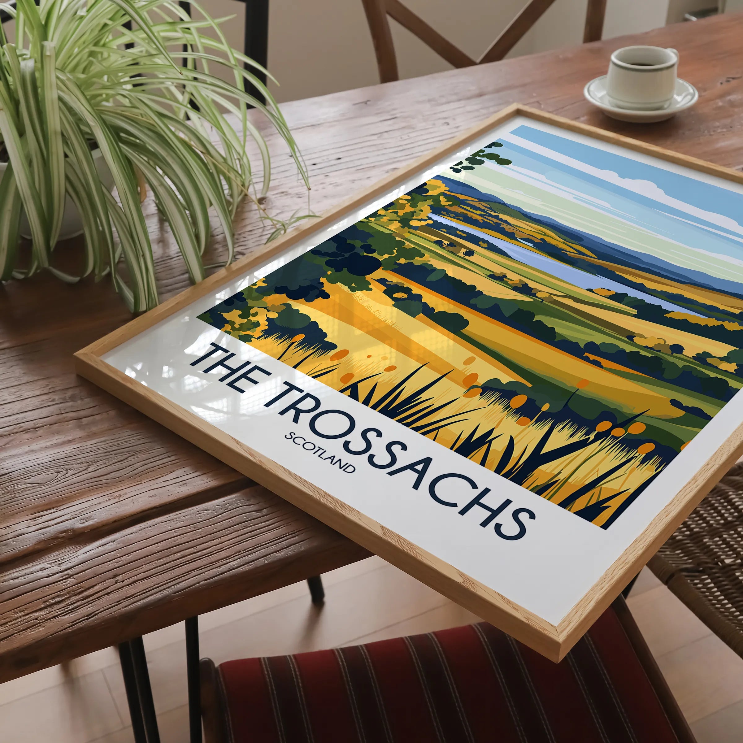 The Trossachs Scenic Landscape Art