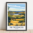 The Trossachs Souvenir Poster Print