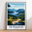 The Trossachs Vintage Style Print