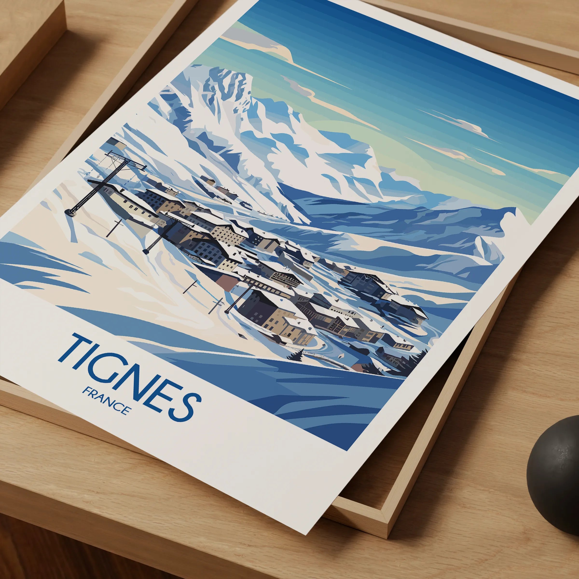 Tignes Gallery Quality Print