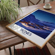 Tignes Modern Travel Poster