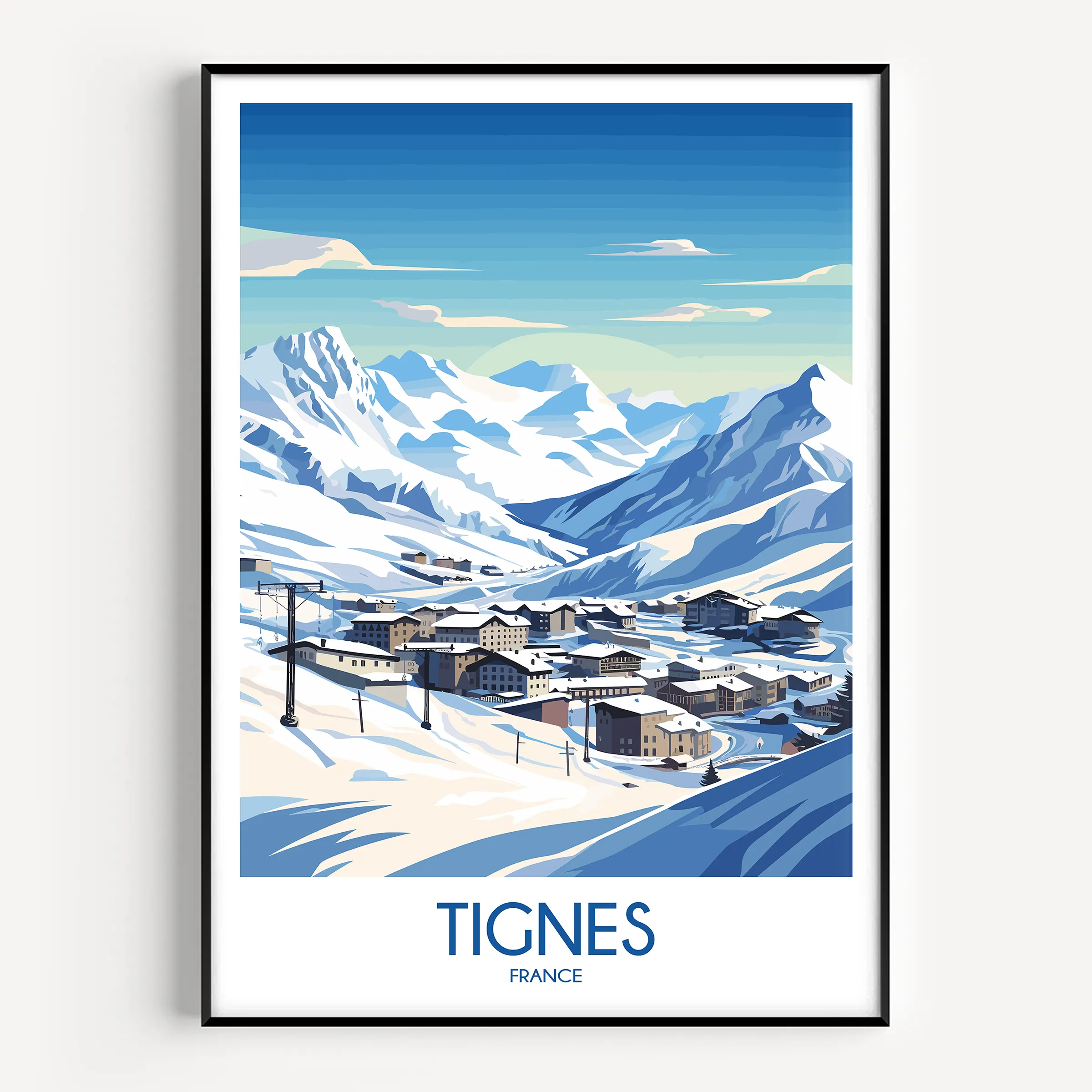 Tignes Travel Memory Gift