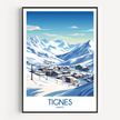 Tignes Travel Memory Gift