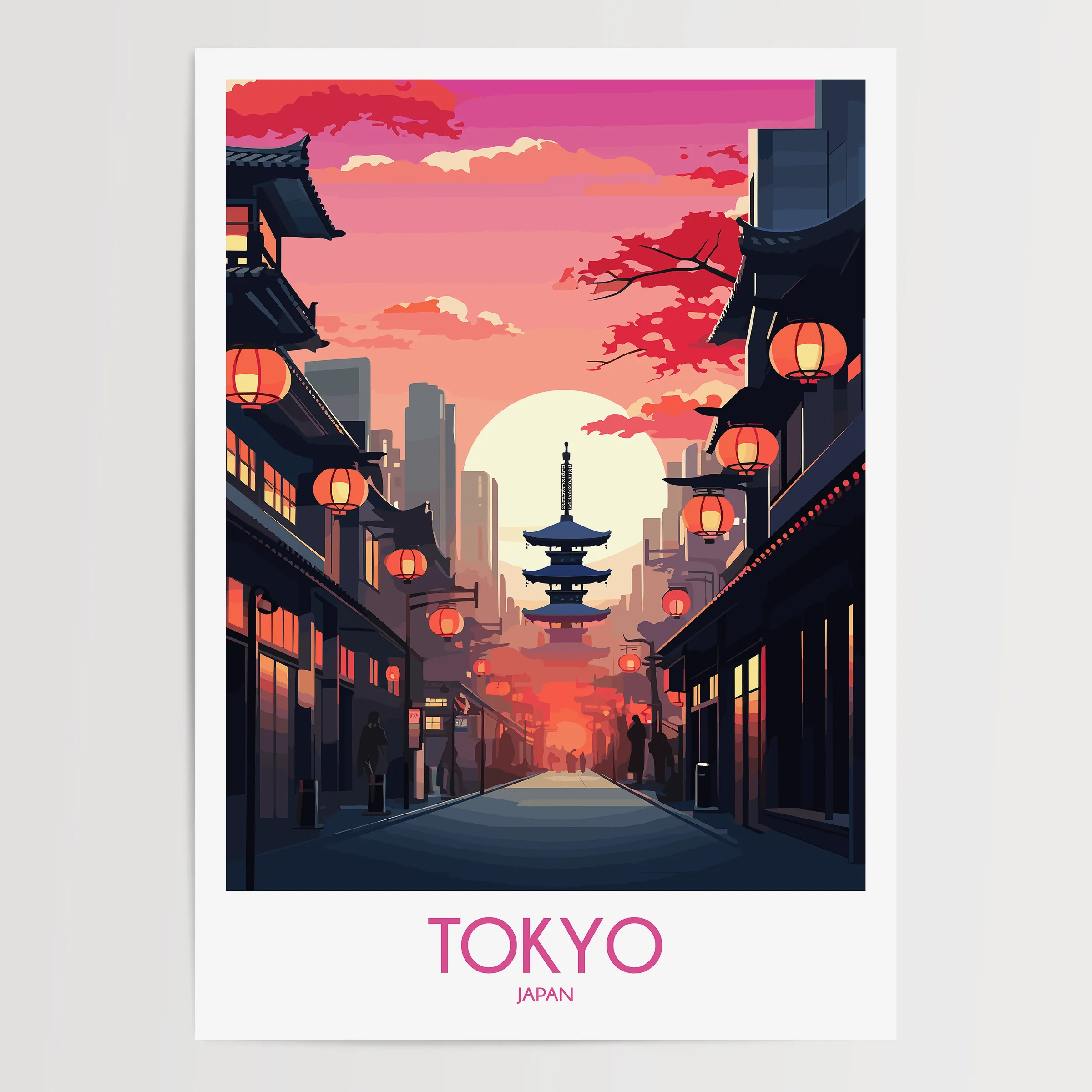 Tokyo Destination Art Gift