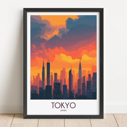 Tokyo Scenic Landscape Art