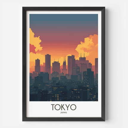 Tokyo Scenic Landscape Art