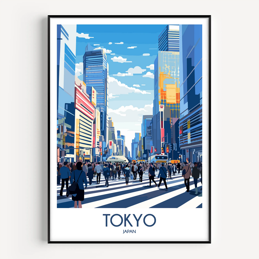 Tokyo Souvenir Poster Print