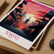 Tokyo Vintage Style Print