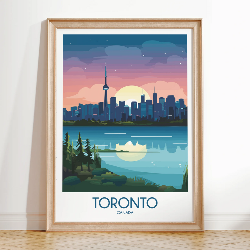 Toronto Destination Art Gift