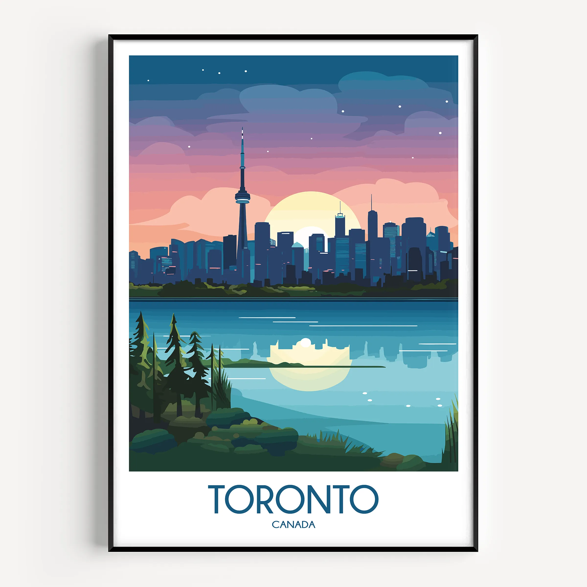Toronto Souvenir Poster Print
