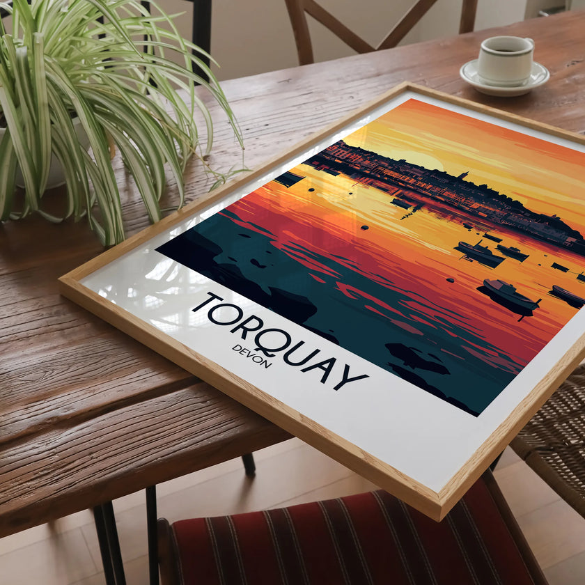 Torquay Destination Art Gift