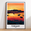 Torquay Vintage Style Print