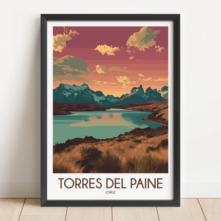Torres Del Paine Home Office Decor