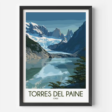 Torres Del Paine Home Office Decor