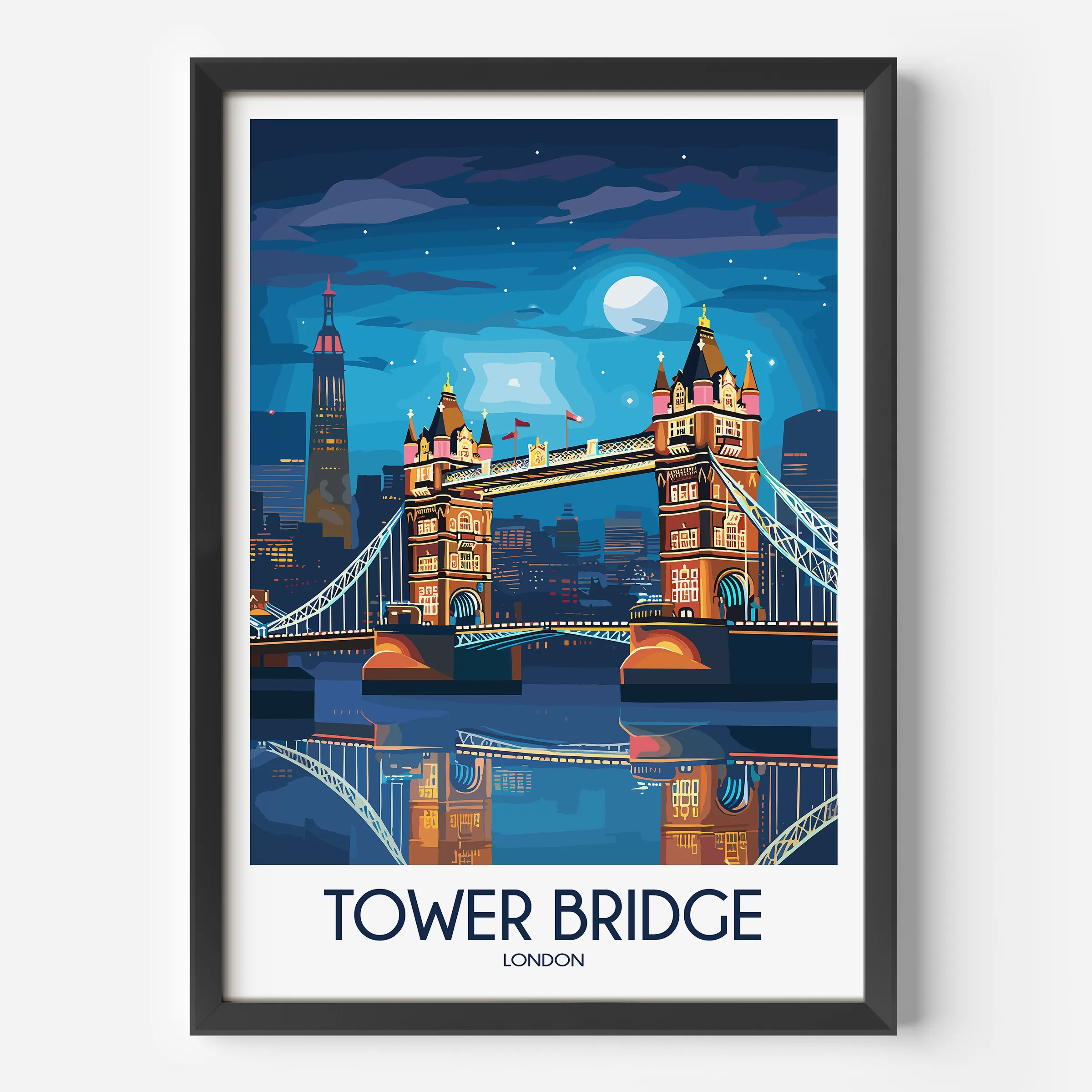 Tower Bridge Home Office Decor