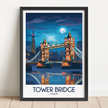 Tower Bridge Minimalist Wall Art