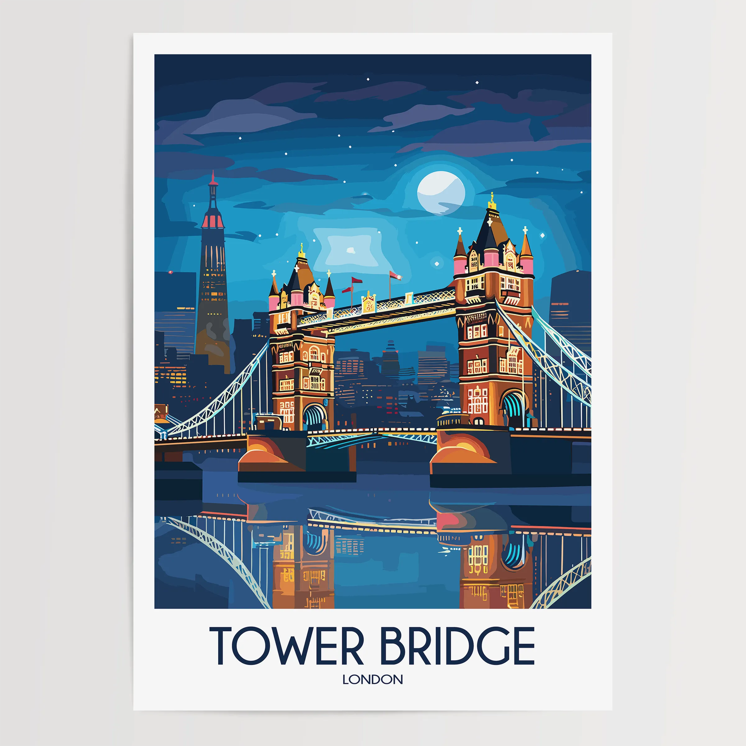 Tower Bridge Travel Memory Gift
