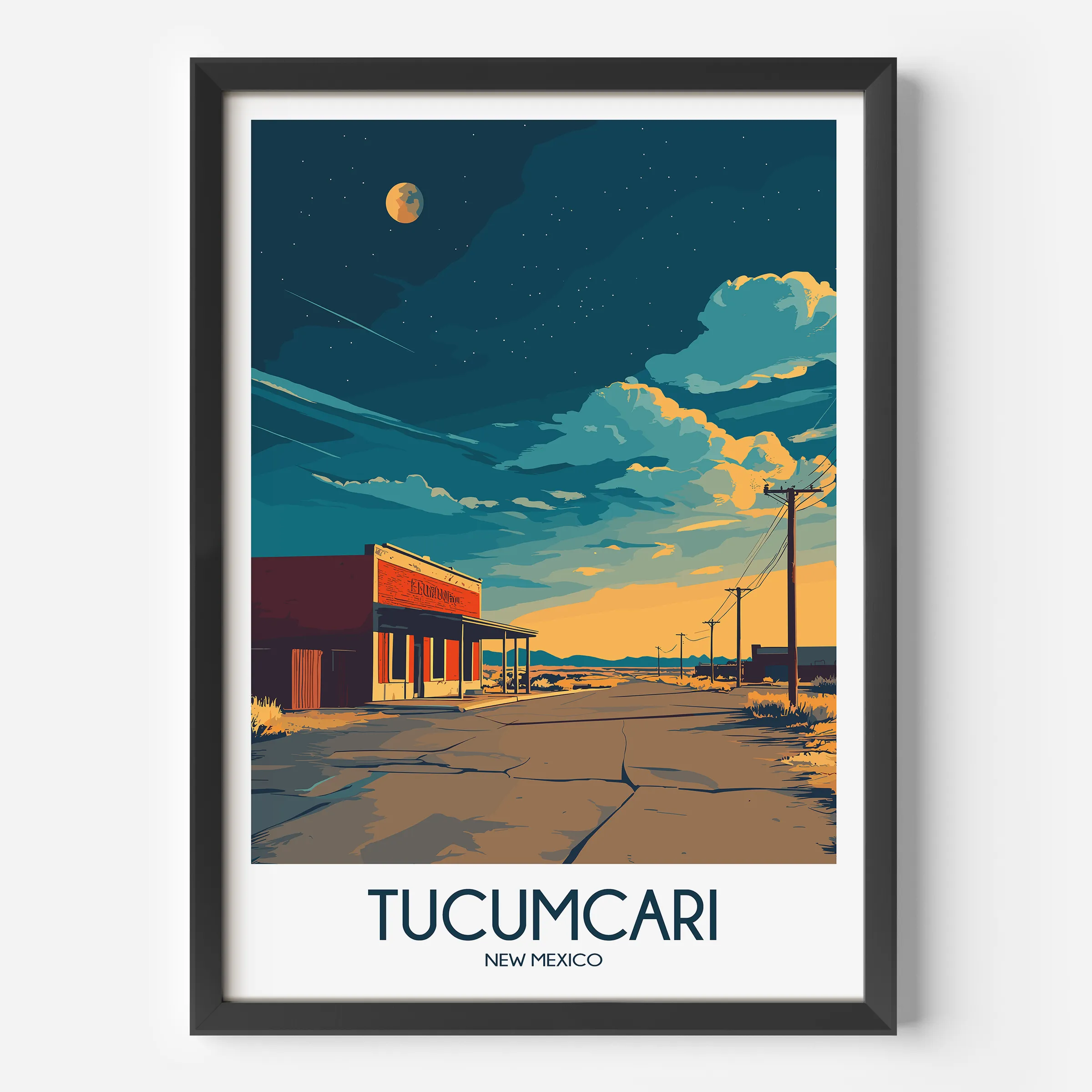Tucumcari Destination Art Gift