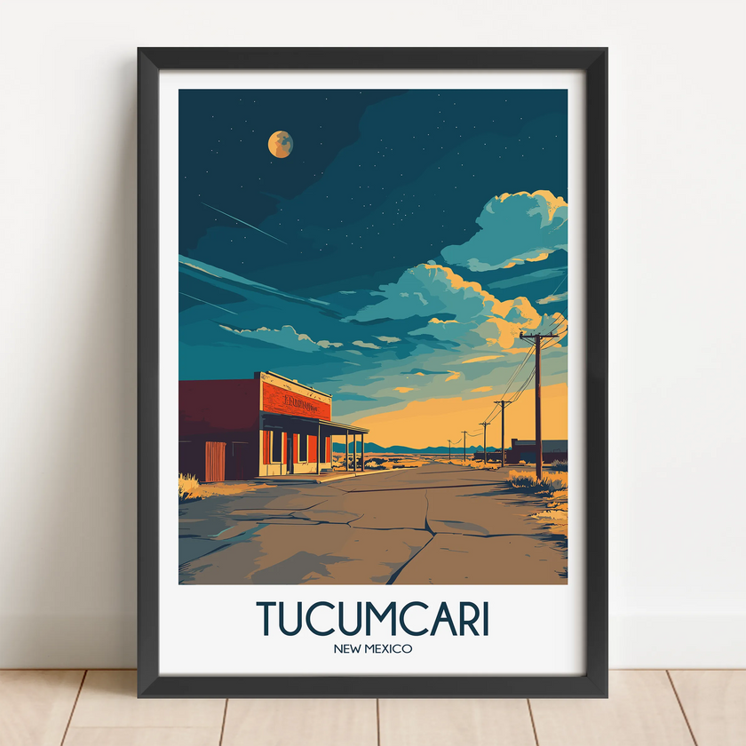Tucumcari Minimalist Wall Art