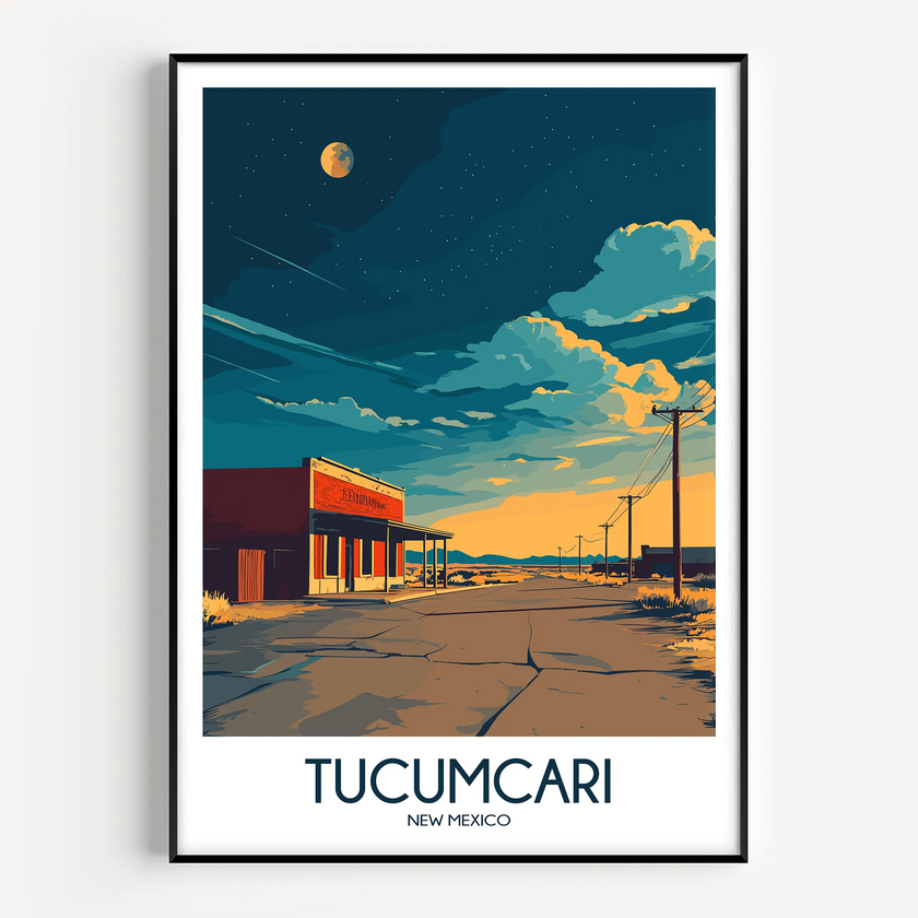 Tucumcari Scenic Landscape Art
