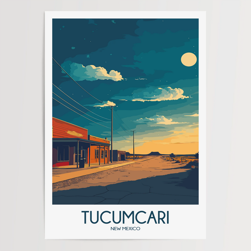 Tucumcari Souvenir Poster Print