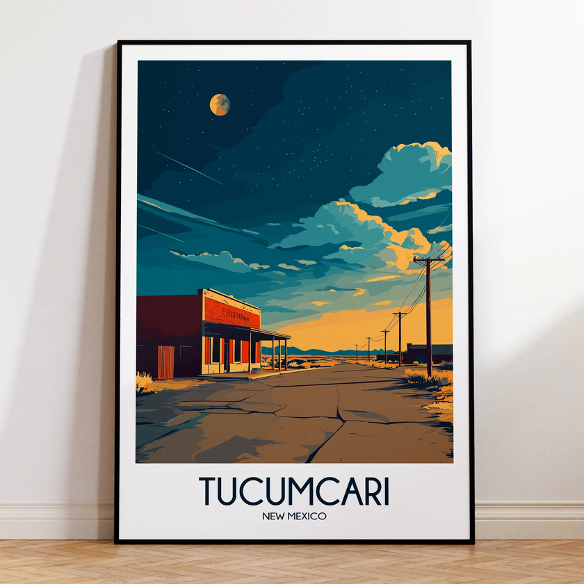 Tucumcari Souvenir Poster Print