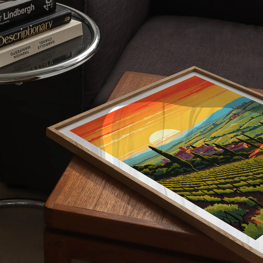 Tuscany Destination Art Gift
