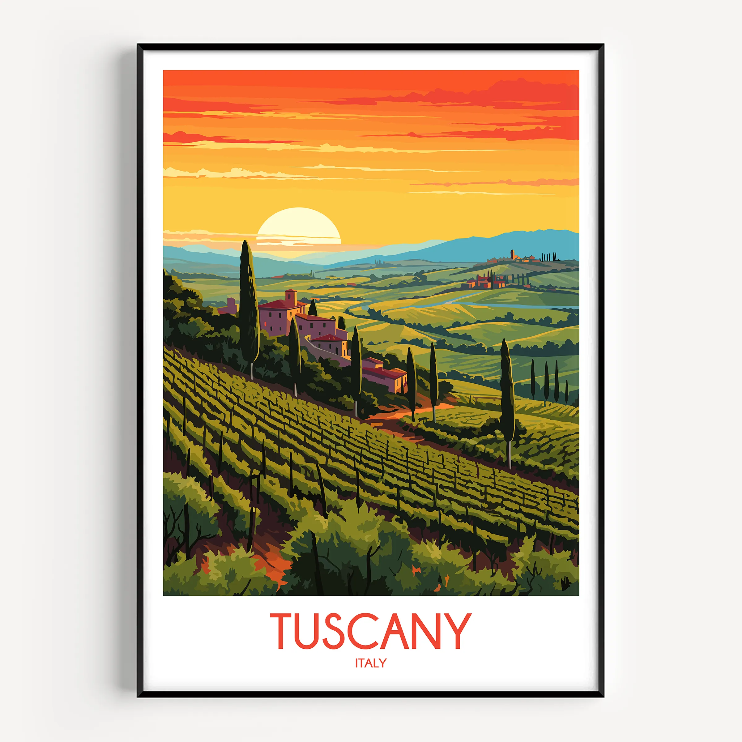 Tuscany Home Office Decor