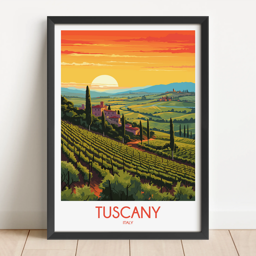Tuscany Minimalist Wall Art