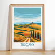 Tuscany Souvenir Poster Print