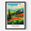 Tuscany Vintage Style Print